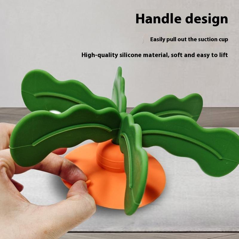 Pet Feeder Plugin Powerful Suction Cup Slow Food Anti Choking Slow Feeder Bowl Rotatable Anti-Choke Dog Slow Slow Food Dispenser