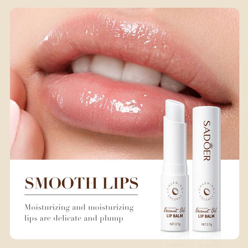 SADOER Coconut Moisturizing Lip Balm Moisturizing Lip Mask Anti-chapped Lipstick