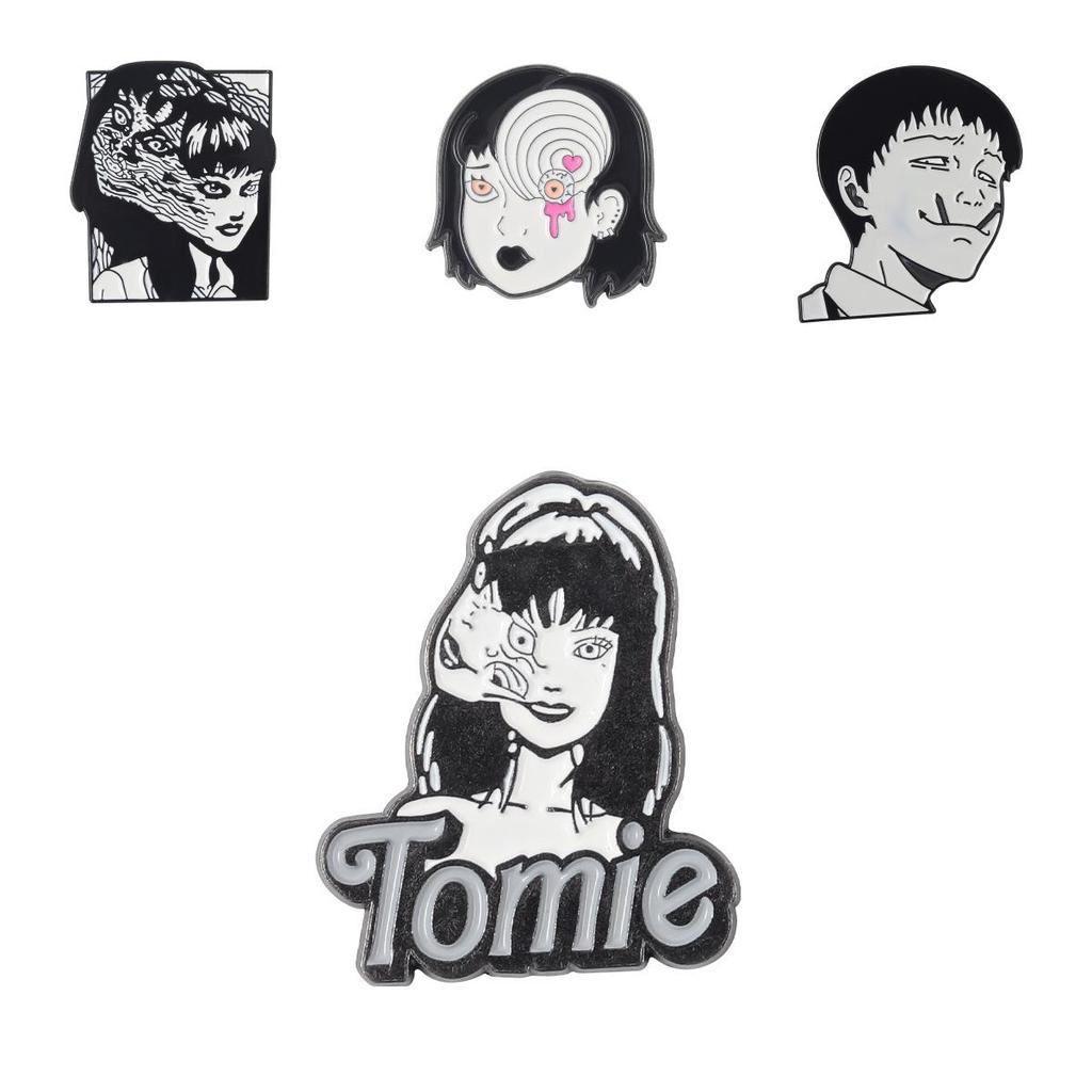 Collectible Metal Eyecatching Badge Cartoon Brooch For Bags And Accessories Clothing