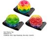 High Elastic Rebound Wrist Ball with Polygonal Grip And Moon Bumps for Kids And Seniors Stress Relief Fitness Toy Adjustable Cord Wrist Exercise Ball