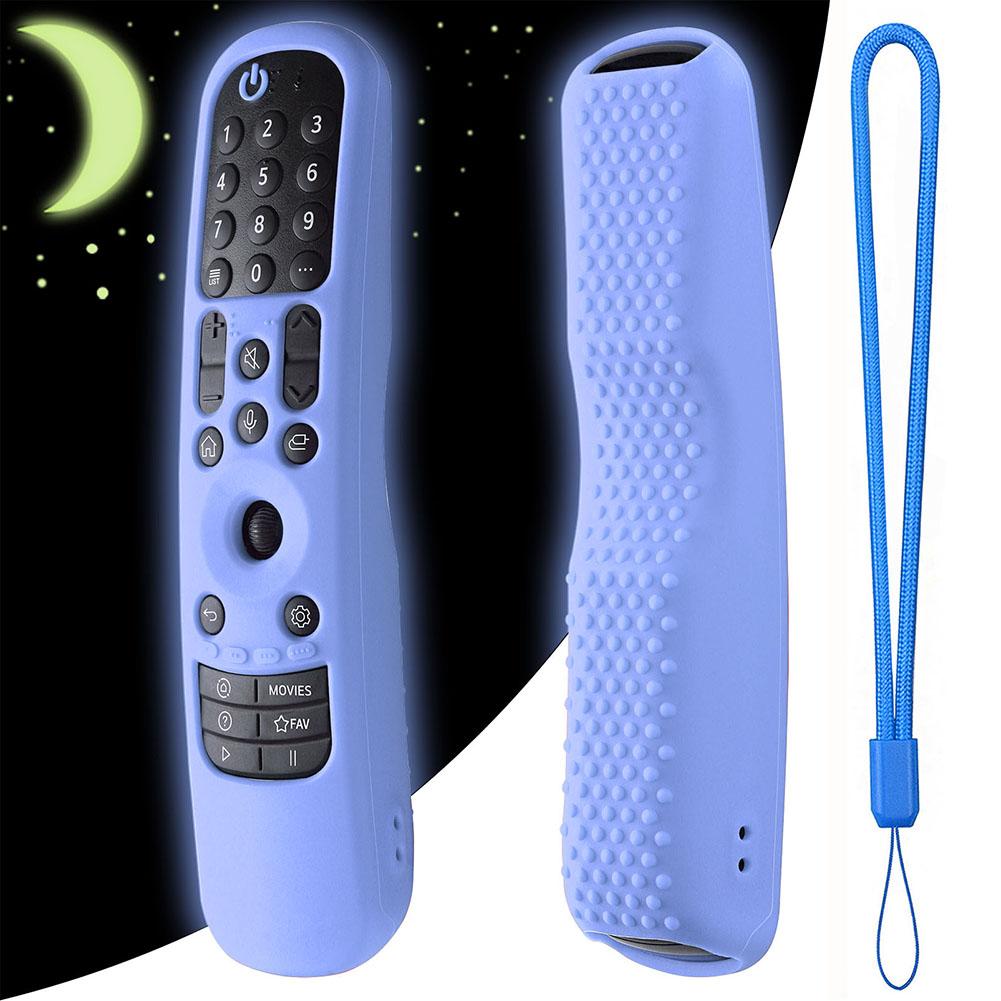 

Защитный чехол для пульта дистанционного управления Smart TV, ударопрочный, мягкий, силиконовый, сменный чехол для 2024 LG MR21GA LG MR 21GC