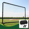 Nylon Knotted Baseball Backstop Hitting Net, Sports Training Net For Tennis Hockey Softball Practice