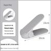 Men's Expandable Double-Layer Shoe Cabinet - Space-Saving Adjustable Shoe Storage with Layered Divider