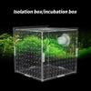FishTank Hatchery Incubator Aquarium Small Breeding Box Clear Breeder Isolation Hatching Box