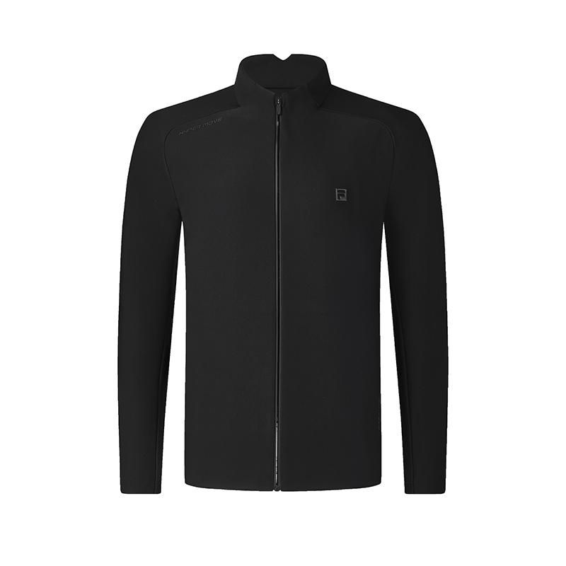 New FILA Knitted Fabric Long-Sleeved Coat Men's A11M515502FBK