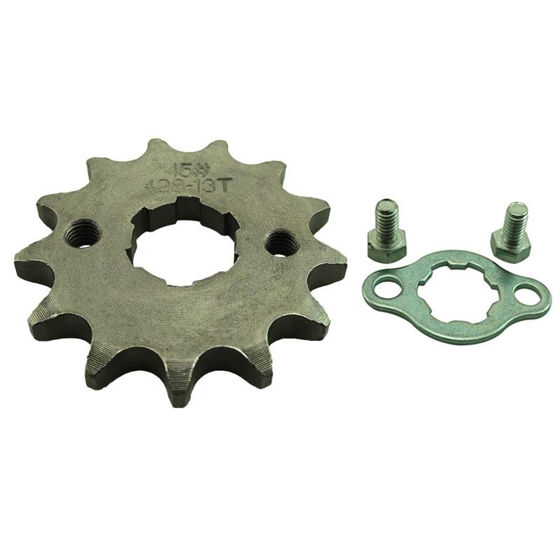 428 13 Tooth 20mm Front Chain Sprocket Gear For 50cc 70cc 90cc 110cc 125cc 140cc 150cc 160cc Engine ATV Quad Pit Dirt Trail Bike