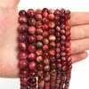 6 8 10mm Natural Tiger Eye Stone Beads Cherry Round Loose Spacer Stone Beads For Jewelry Making DIY Necklace Bracelets Supplies