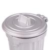 Miniature Toy Model Scene Doll House Accessories Mini Wooden Trash Can Dustbin Mini Waste Bin