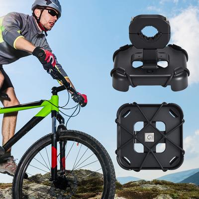 Bike Speaker Mount Holder for Bose SoundLink Micro 2 Accessories Bike Handlebar Mounting Bracket with Elastic Silicone Grille