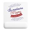 Mousepad - PLANETEE - Best Mom In the World - Multicolored - 22x18 Cm - Smooth Non-slip Surface