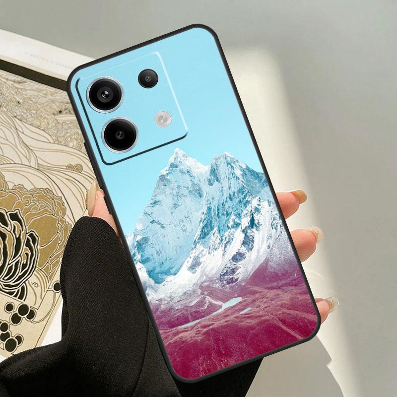 Beautiful Nature Forest Mountain Case For Xiaomi Redmi Note 13 Pro 14 12 11 9 10 9S 10S 11S 12S Redmi 13C 10C 12C 14C Cover