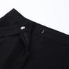 2026 Black Wide Leg Trousers High Waist Loose Fit Draped Pants Women Commute Office Wear