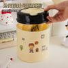 Desktop Trash Can Mini Cartoon Open-cover Storage Bucket Office Living Room Coffee Table Dressing Table Small Paper Basket