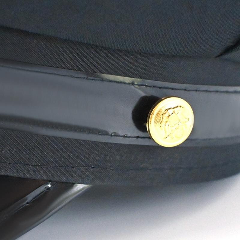 Octagonal Polices Hat Militaries Style Hat Themed Party Styling Accessory For Role Play Costume Party And Cosplay Event