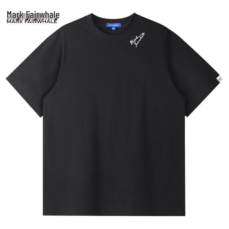 Mark Fairwhale Men's Embroidered Crew Neck T-shirt