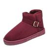 Horký výprodej Levné červené kotníkové boty pro muže ženy Nazouvací Teplé plyšové zimní boty Velká velikost 47 Protiskluzové sněhule Muži Botas Hombre