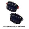 Kyosuke cotton coin approximately x 17 x featuring a cat Includes a coin purse Features a navy blue Japanese-made purse/wallet, 10.5 1.5 cm, design.