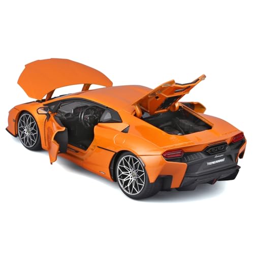 Bburago 1/18 Scale Lamborghini Temerario Orange / Diecast Model Car, Finished Model 18-11052 OG