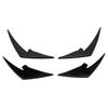 4pcs Front Bumper Splitter Fins ABS Light Weight Front Bumper Body Spoiler Canards Trim for M3 M4   G81 G82 G83