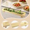 Luxury Serving Plates Wooden Sushi Board Decorative Platter Rectangular Tableware for Dining Room and Events