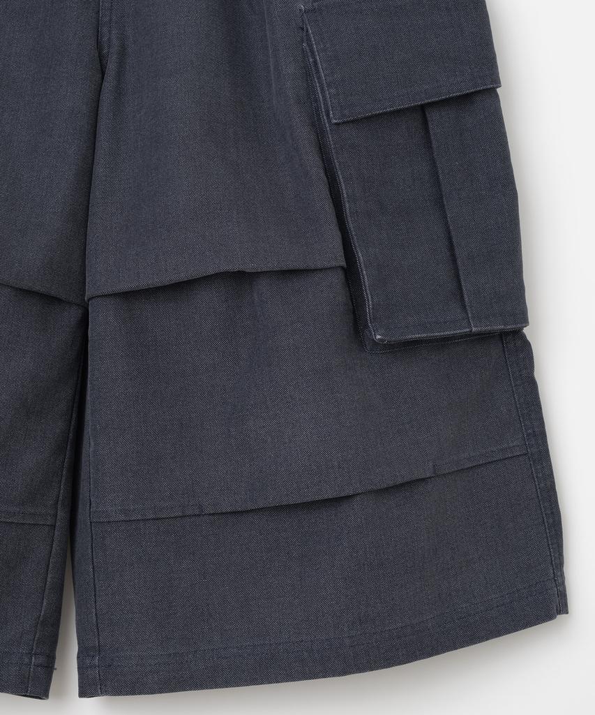 MILLO ARCHIVE Rector Cargo Bermuda Pants [Ash Blue]