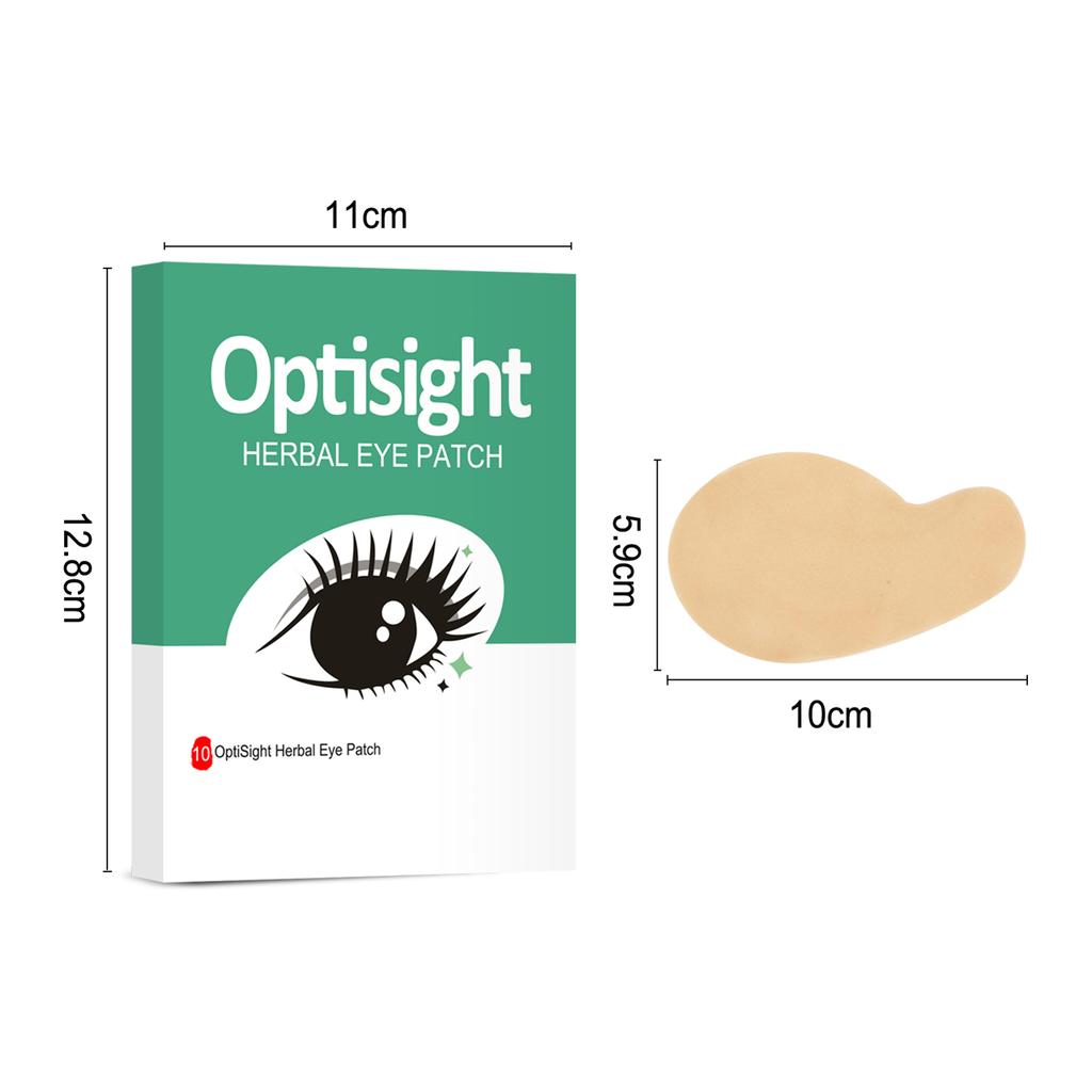 10 sztuk/pudełko ziołowe plastry pod oczy łagodzą zmęczenie oczu, wysuszone oczy, zmęczone oczy, opuchliznę oczu, przywracają wzrok