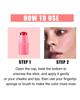 HERORANGE Make-up Jelly Color Milk Jelly Color Milk Jelly Blush Milk Lippen- und Wangen-Mehrzweck-Stick Jelly Blush Stick