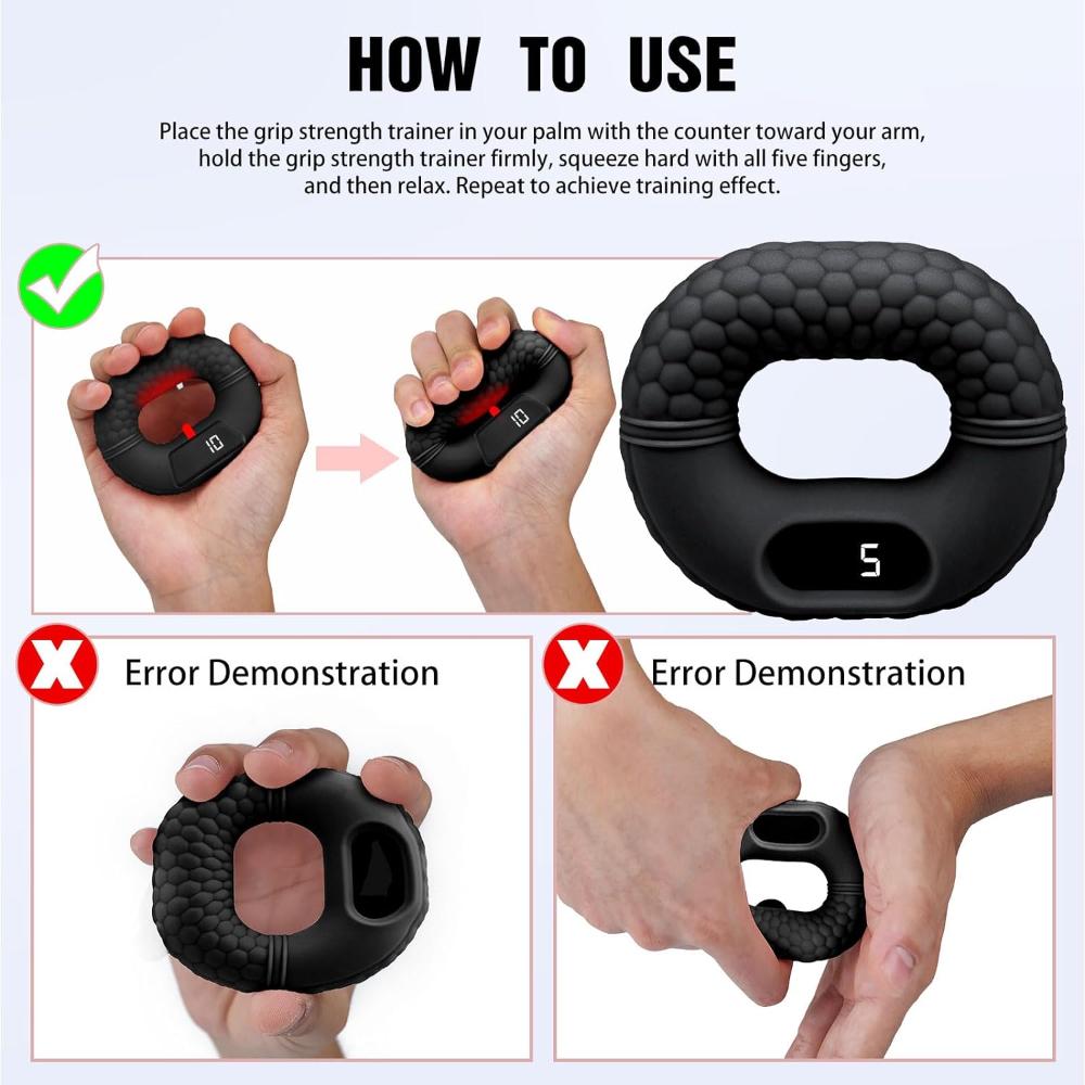 Тренажер силы хвата для мышц — фото 13