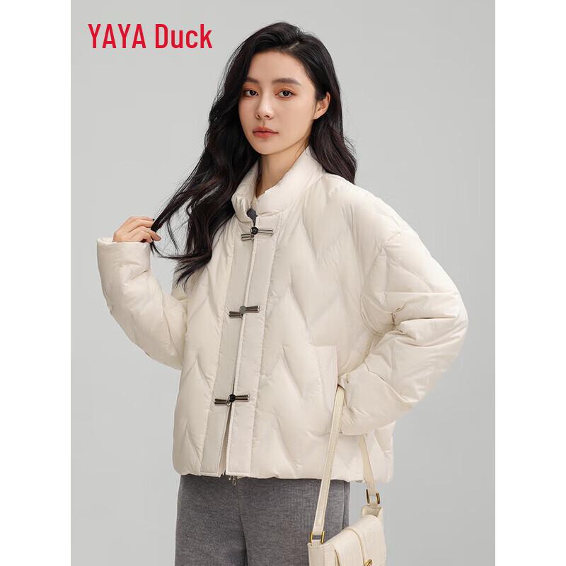 

Женский пуховик YAYA в новом китайском стиле со стойкой воротником S