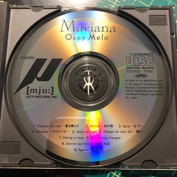 

CD OSNY MELO - Mariana H33U20003PROMO [mju:], Kitty R 1987 Japan Rock Used