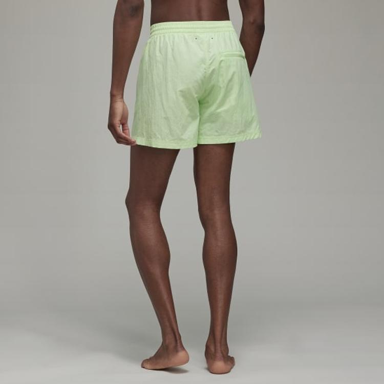 Y-3 Klasické plavky Green Glow Pánské plavky HG6176