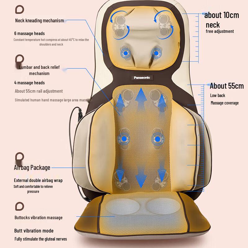 Panasonic Full Body Massage Cushion Chair