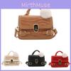 Popular High-end Lock Buckle Handheld Small Square Bag Women 2024 Spring New Stone Pattern Single Shoulder Diagonal Bag