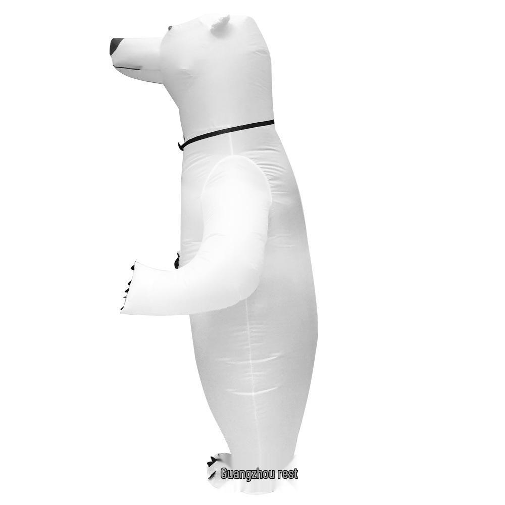 Inflatable Christmas Tree & Snowman Santa Claus Costume for Holiday Cosplay