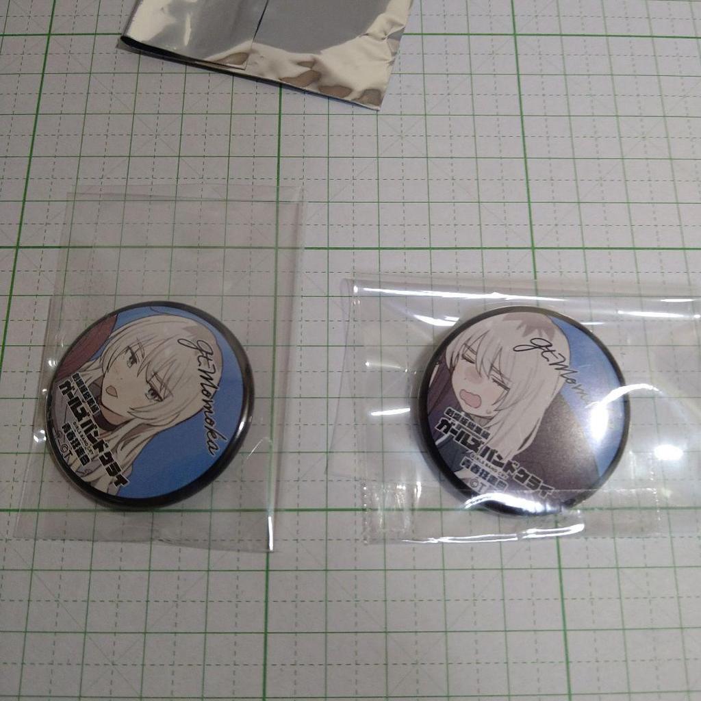 [USED] Girls Band Cry Movie Admission Bonus Badge Featuring Momoka Kawaraki