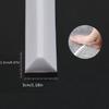 1pc 2m/78.74in Self Adhesive Water Stopper Foldable Design Self-Adhesive Backing Bendable Silicone Barrier Flexible Strip