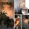 EU Plug 2M 3M Power Cord Pendant Light Twist Hemp Rope Cables E27 Lamp Holder with ON OFF Switch Wire Edison Bulb Socket