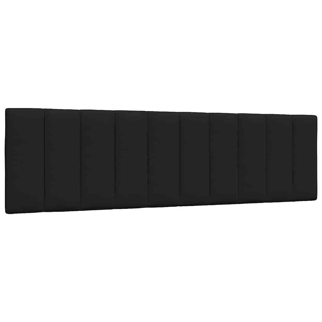 Bed Frame without Mattress  Hanko  Black 180x200 cm Fabric