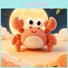 Soft Plush Crab Toy With Pp Cotton Filling For Cozy Bed And Sleep Comfort