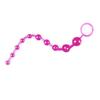 Chain Sexy Beads Orgasm Vagina Plug Play Pull Ring Ball Jelly Anal Tool Unisex