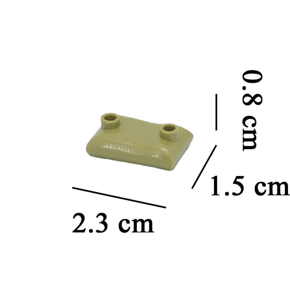 Parts Small Particles Building Block Sandbag Parts Building Block Base Scene Building Block Accessories Ornament