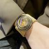 New Sweet Cool European & American Style Open Metal Wire Bangle: Distinctive Arm Ring for Women