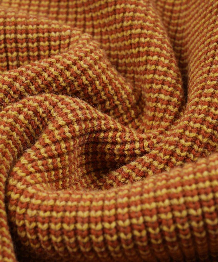 FRIZMWORKS Rollneck Ringer Knit _ Orange