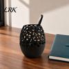 Modern Honeycomb Pen Holder Holder, 3D Printed Hollow Design Container, Stylish Desk Organizer for Pencils Makeup Brushes