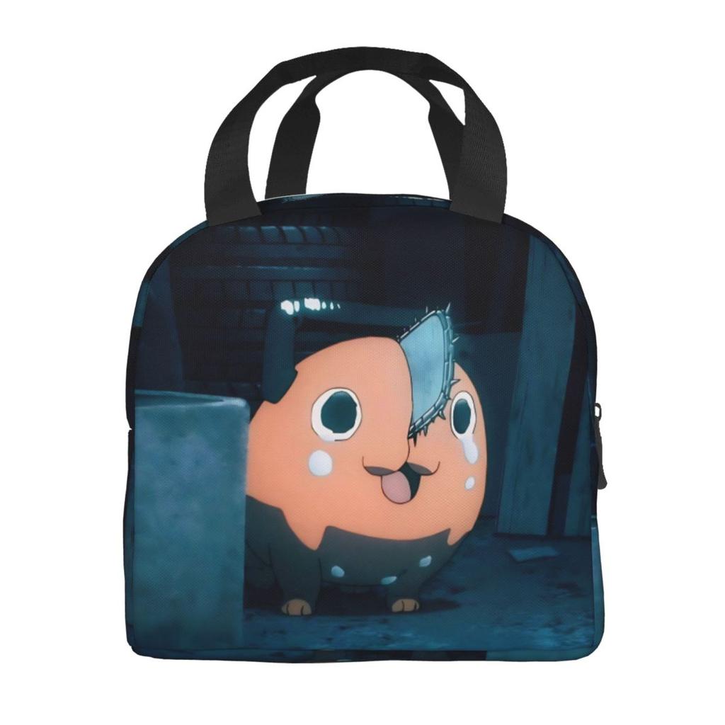 Kawaii Pochitas Thermal Insulated Lunch Bags for Work Portable Food Bag Cooler Thermal Lunch Box