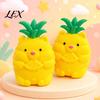 Stress Relief Toy Large Pineapple Ball, Slow Rising Fruit Squeeze for Anxiety Relief, Strawberry Banana Grape Corn Carrot Sensory Toy, Soft
