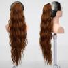 LOUIS FERRE Ponytail Extension, 26 Inch Drawstring Ponytail Hair Extensions for Women Long Curly Wavy Ponytail Multi-color Option for Daily