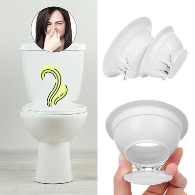 Prevent Backflow Sewer White For Toilet Deodorant Plug Deodorizer Toilet Odor Stopper