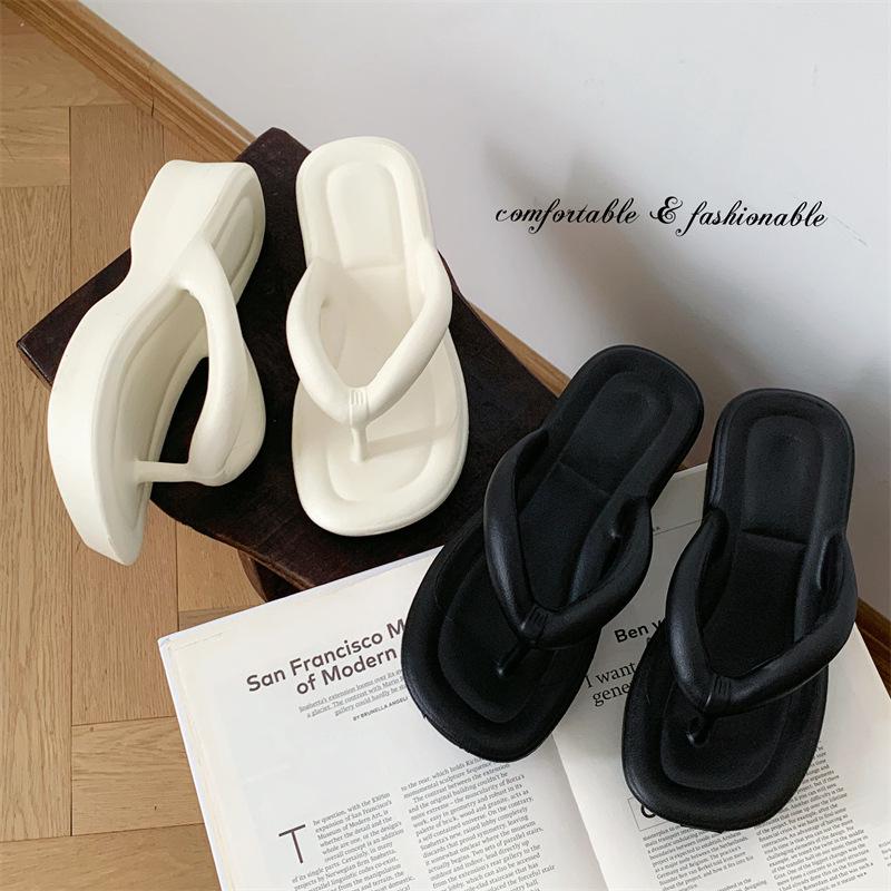 Marken-Zehentrenner mit dicker Sohle: EVA, Deodorant, Wasserdicht, Rutschfest, Bequem, Leicht – Perfekt für Outdoor-Bekleidung.