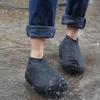 Rubber Latex Rain Shoe Covers Reusable Thickened Rain Boot– Anti-Slip, Portable for Outdoor Hiking & Travel